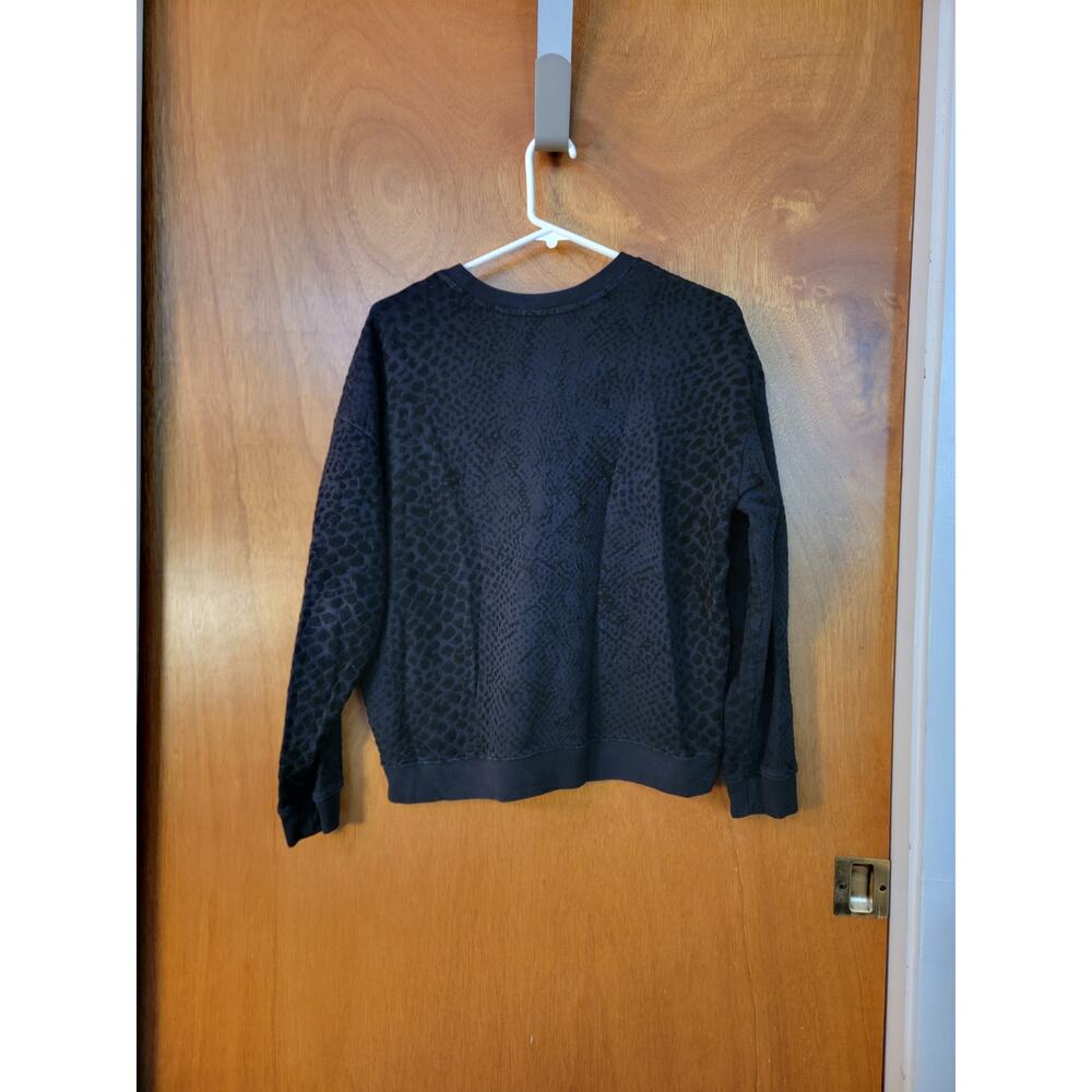 Rails Marlo Flocked Pattern Top In Black Flocked … - image 4